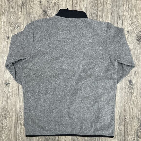 Columbia 1/2 Fleece Sweater Size Medium Mens Grey Sequoia Grove $60 - Picture 8 of 13